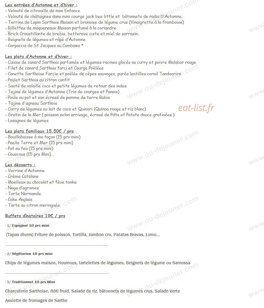 Le bio terre — carte page 3