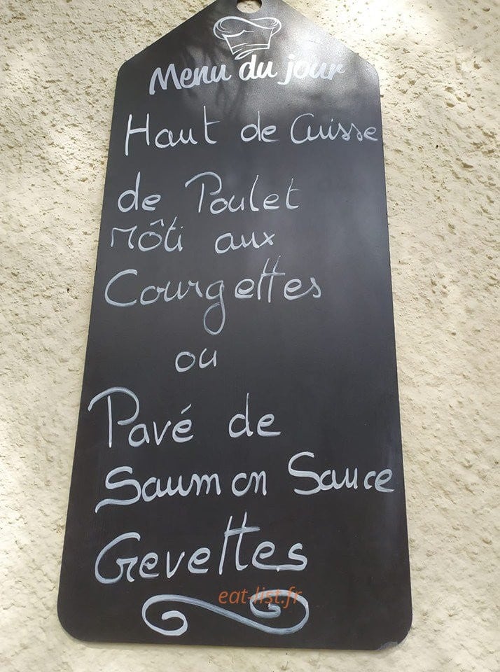 Le Comptoir Des Papilles — carte page 1