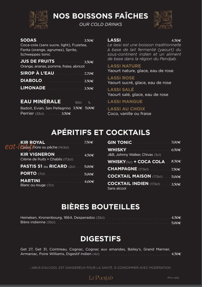 Le Punjab — carte page 13
