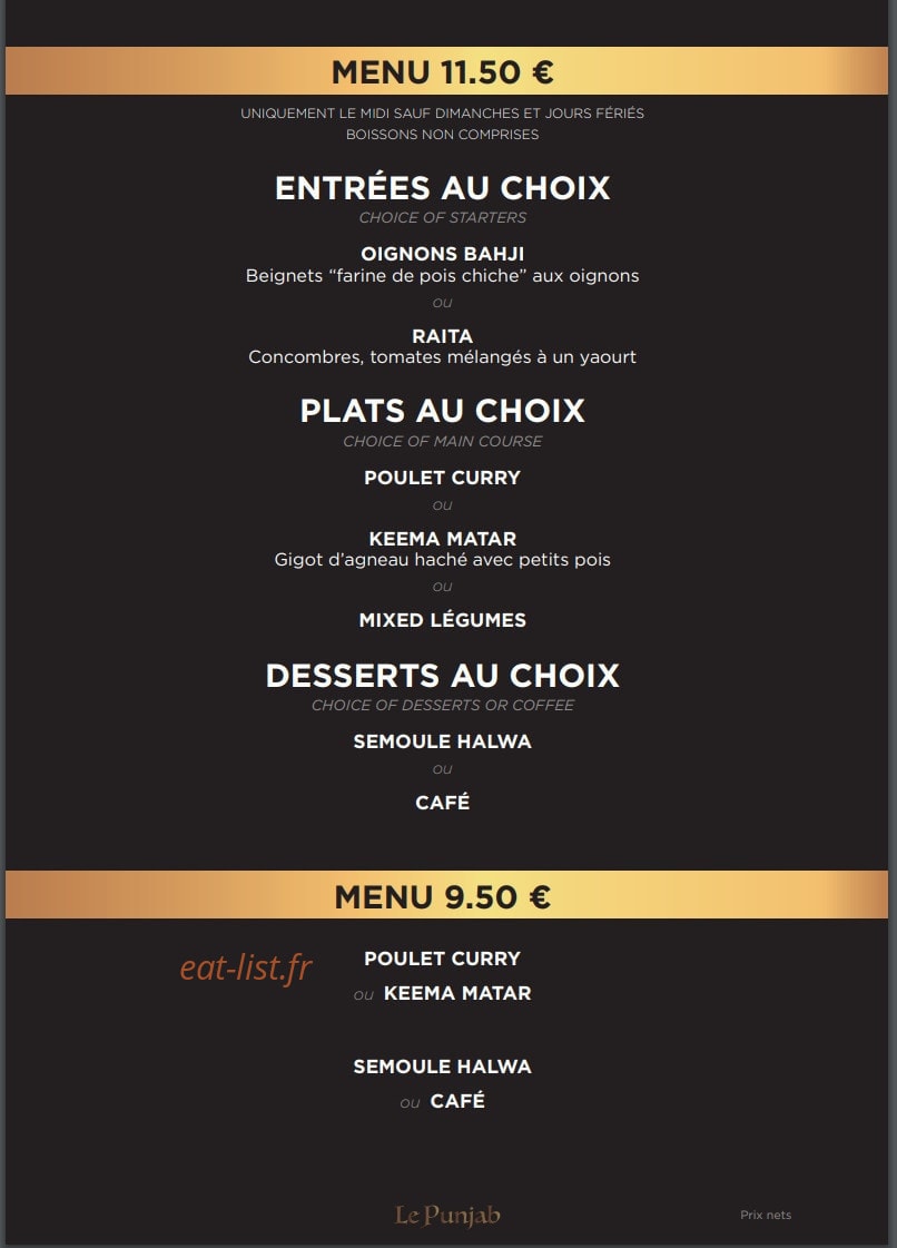 Le Punjab — carte page 10
