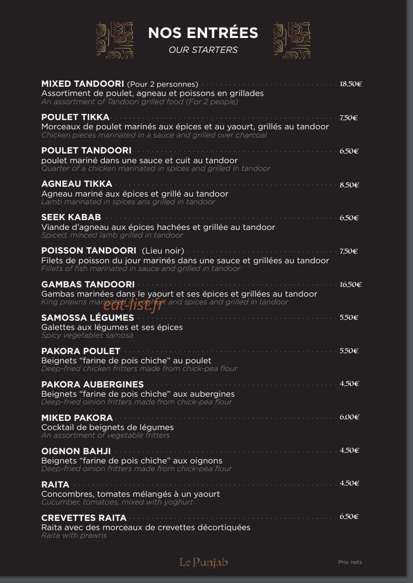 Le Punjab — carte page 6