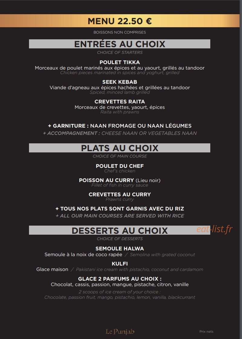 Le Punjab — carte page 7