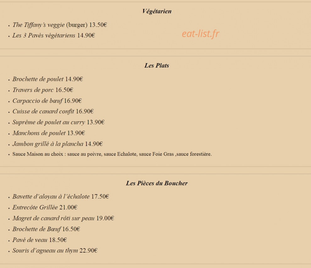 Le Saint Pierre — carte page 2