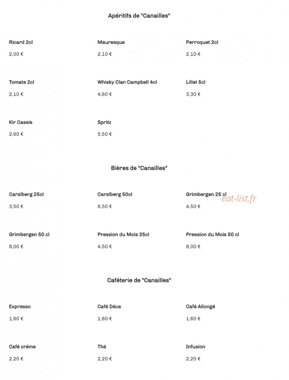Le Vingt Quatre — carte page 3