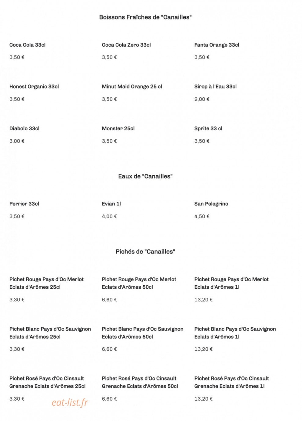 Le Vingt Quatre — carte page 4