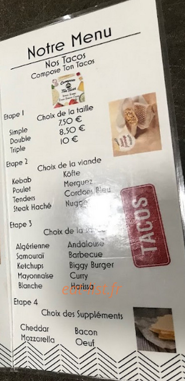 Mac' Doner — carte page 3