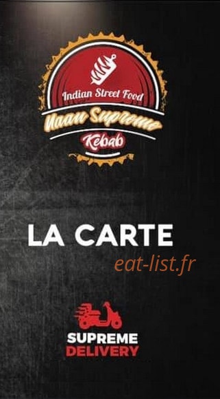 Naan supreme — carte page 1