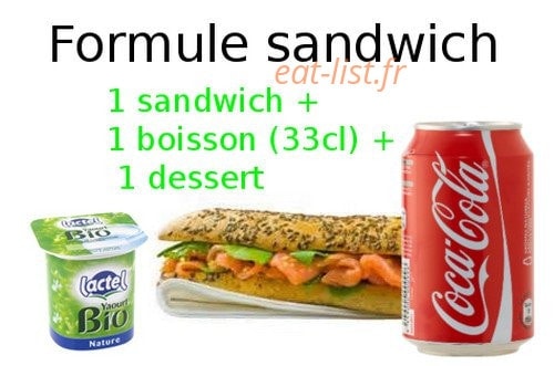 Paix'sandwich — carte page 3