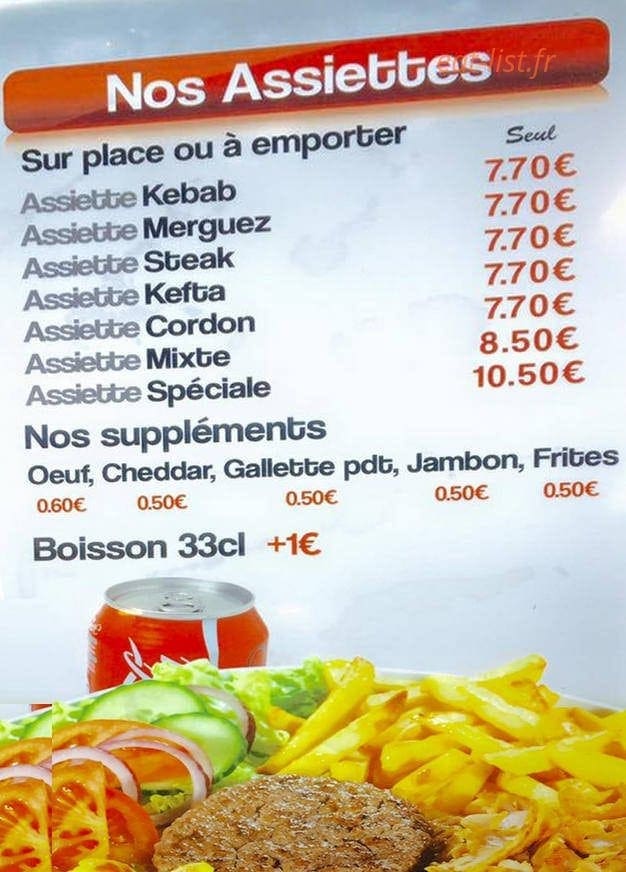 Pita Burger — carte page 4