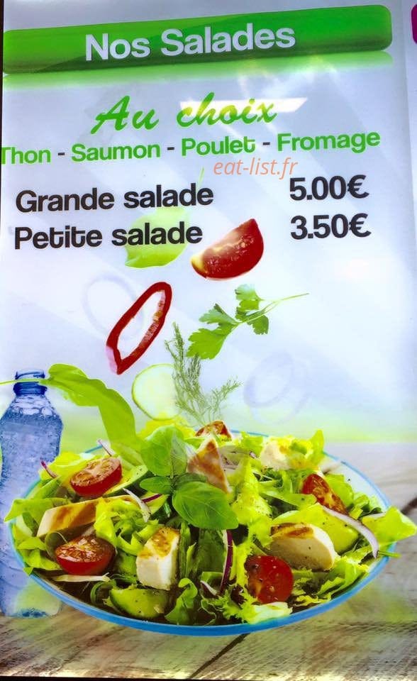 Pita Burger — carte page 7