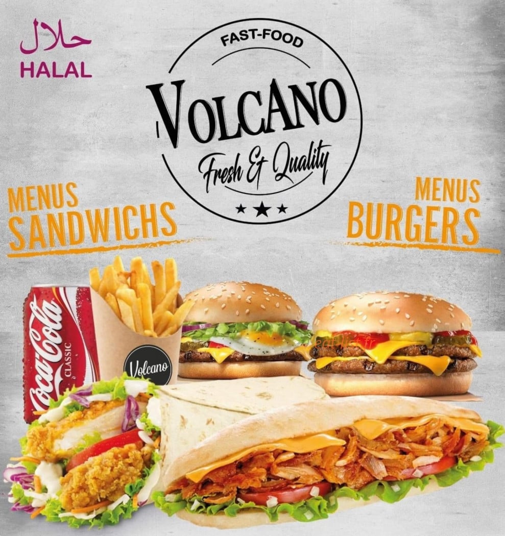 Volcano — carte page 1