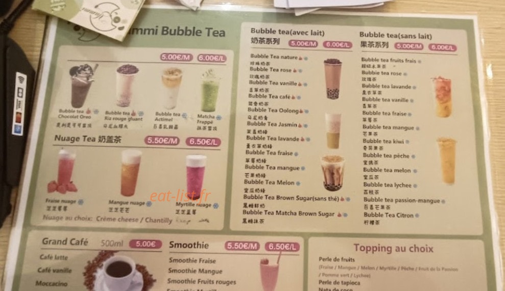 Yummi 2 — carte page 3