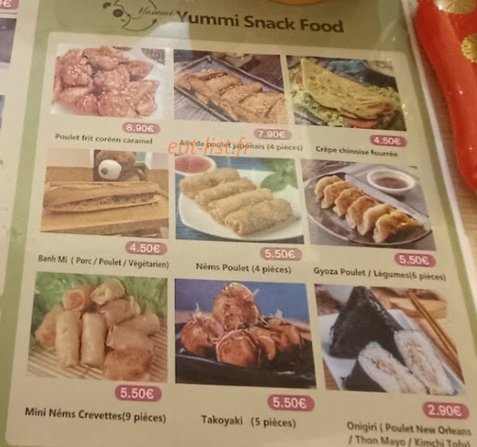 Yummi 2 — carte page 1