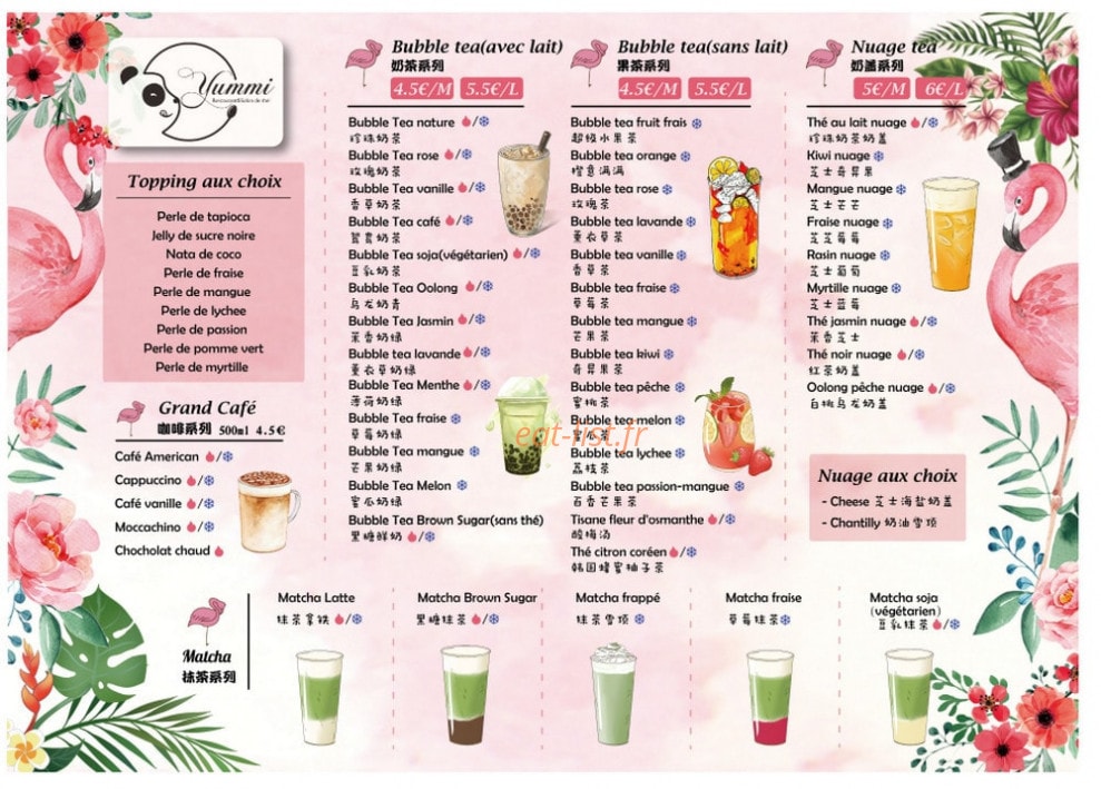 Yummi — carte page 10