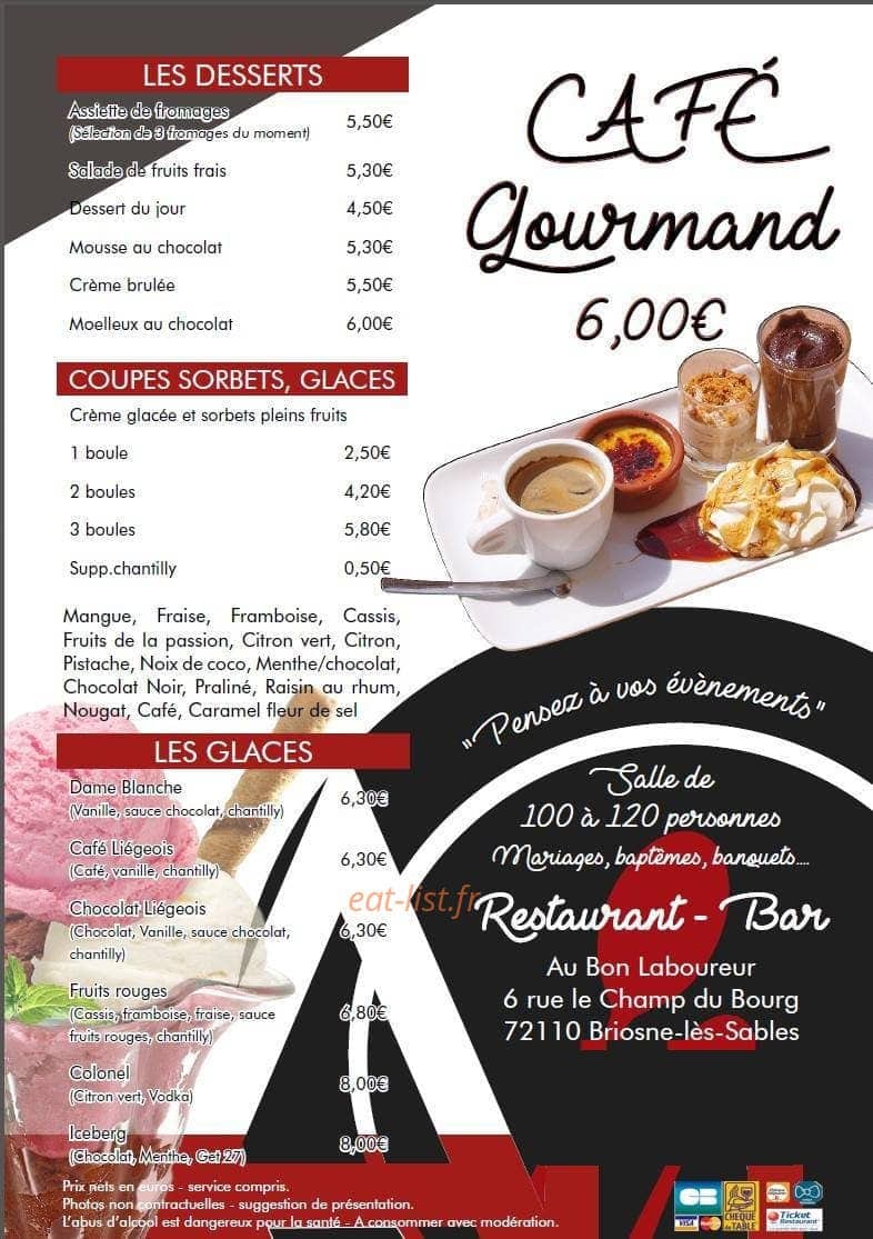 Au bon Laboureur — carte page 2