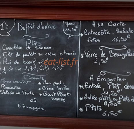 Le relais des Potiers — carte page 1