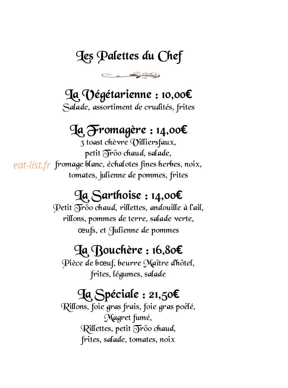 Hôtel Angleterre — carte page 6