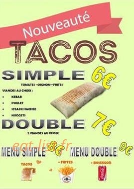Kebab Fresnois — carte page 2