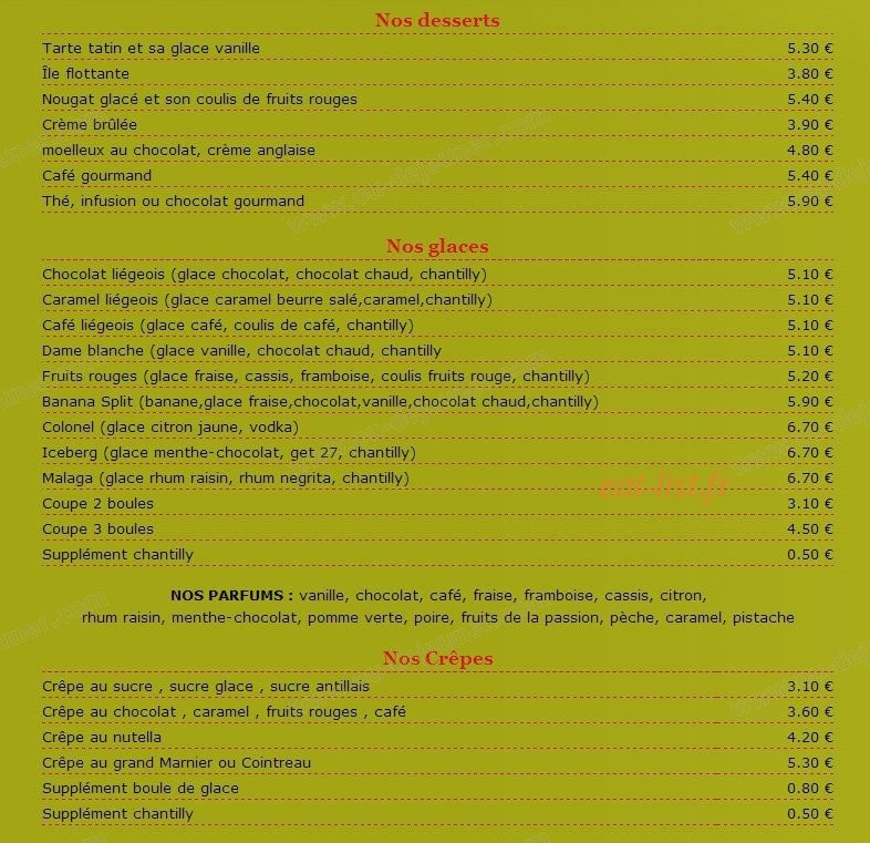 L'imprévu — carte page 3