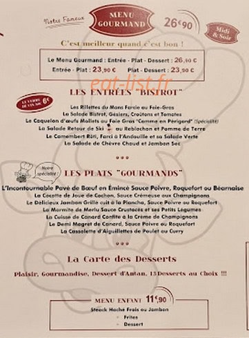 La Baraque — carte page 2