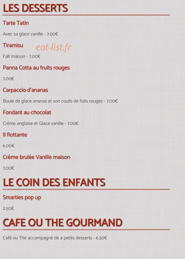 Le Pinocchio — carte page 5