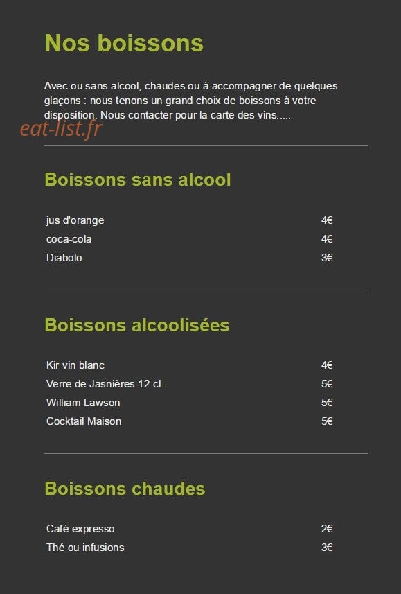 Le Panier Fleur — carte page 3