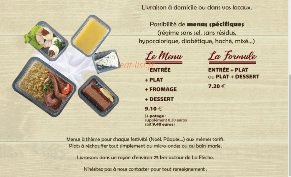 La Réserve — carte page 1