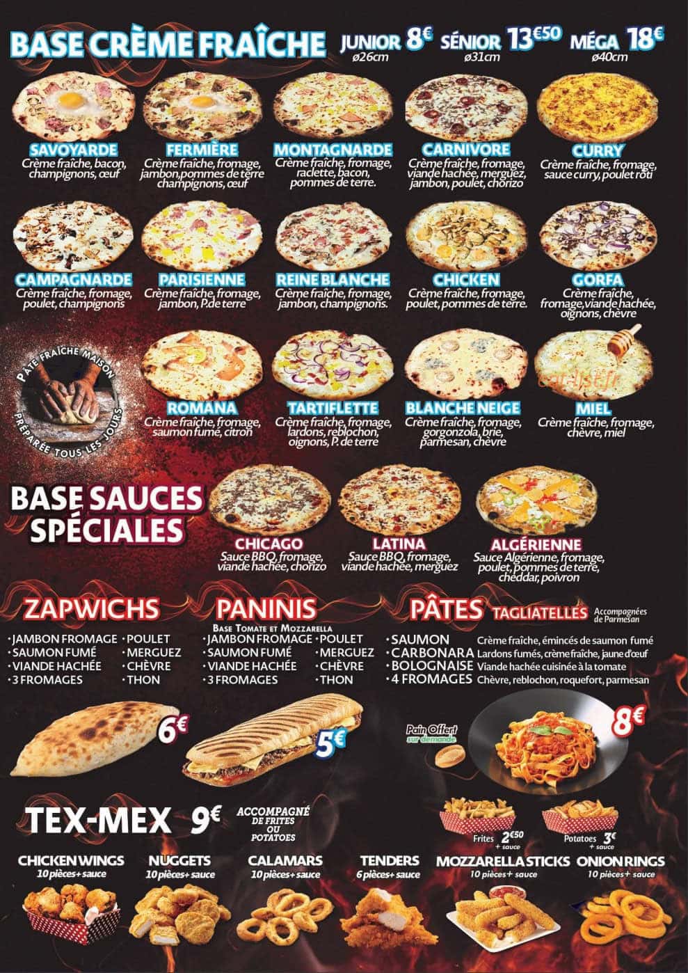 Di Napoli Pizza — carte page 3