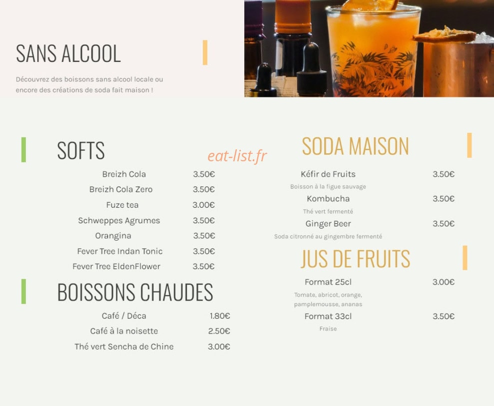 Les Elixirs — carte page 2