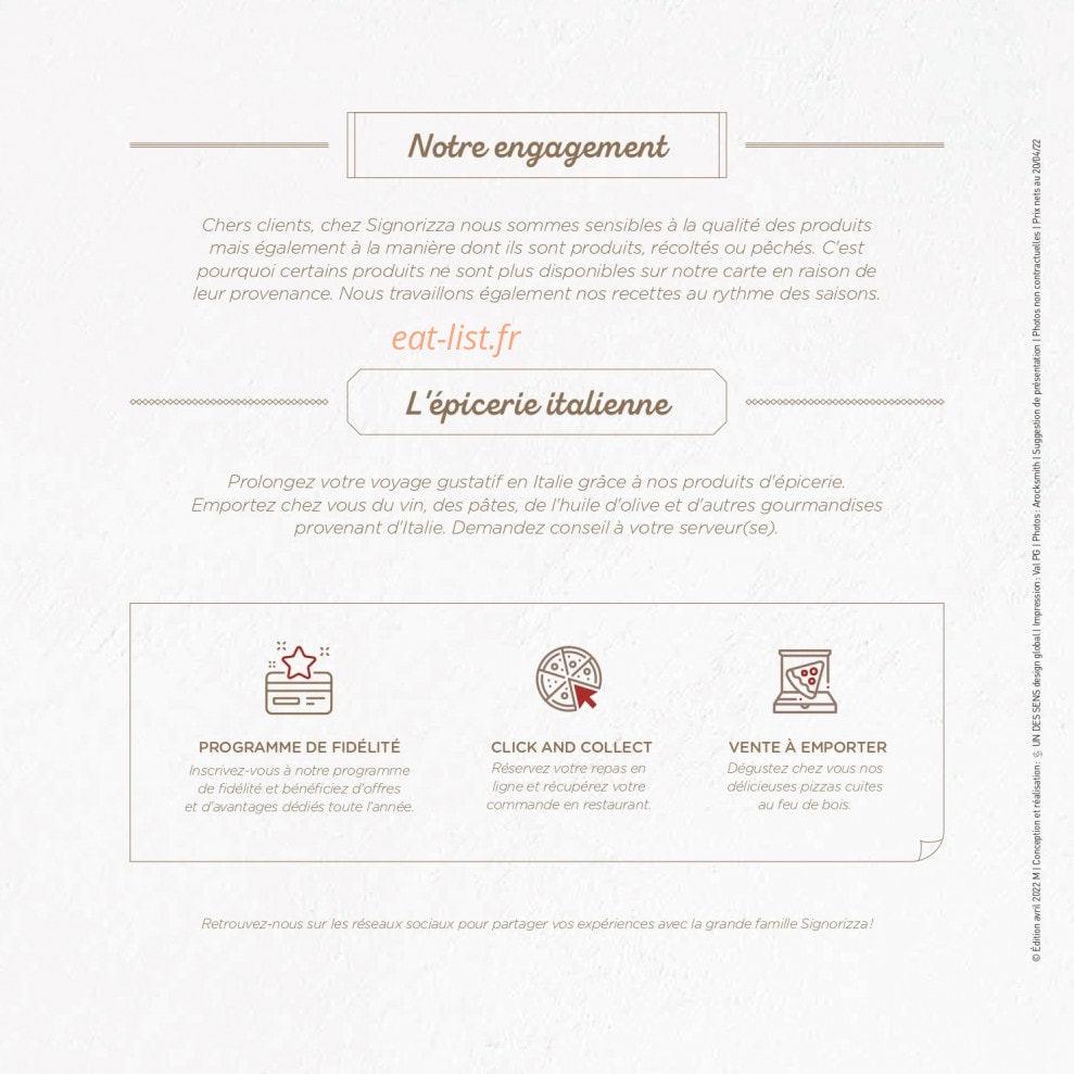 Signorizza — carte page 11