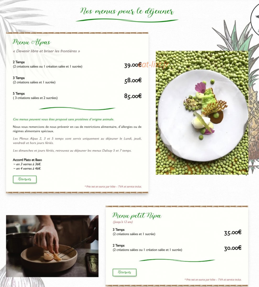 Maison Nipa — carte page 1