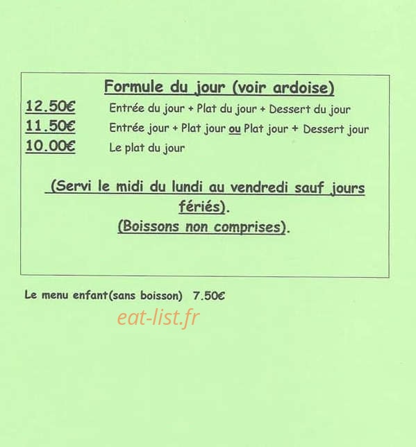 Le Lion D'or — carte page 3