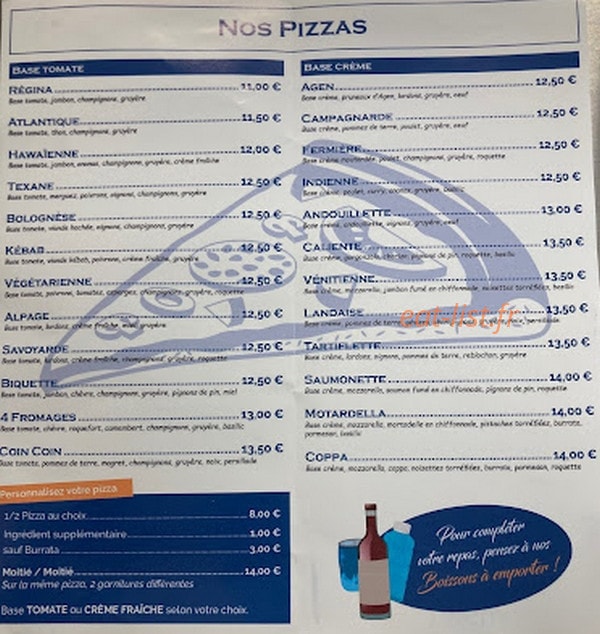 Au bon temps — carte page 2