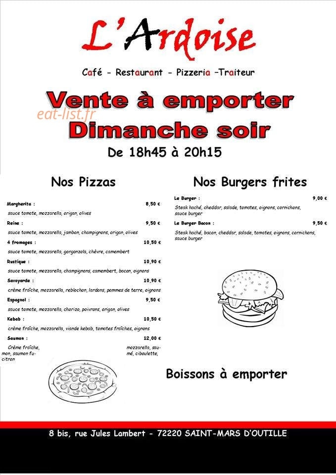 L'Ardoise — carte page 1