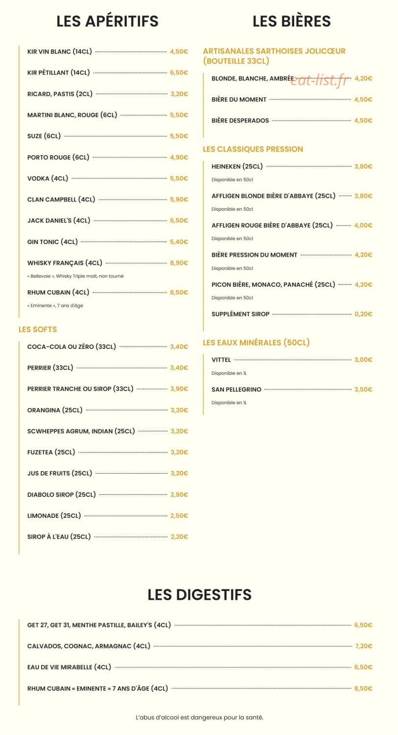 L'Adresse — carte page 7