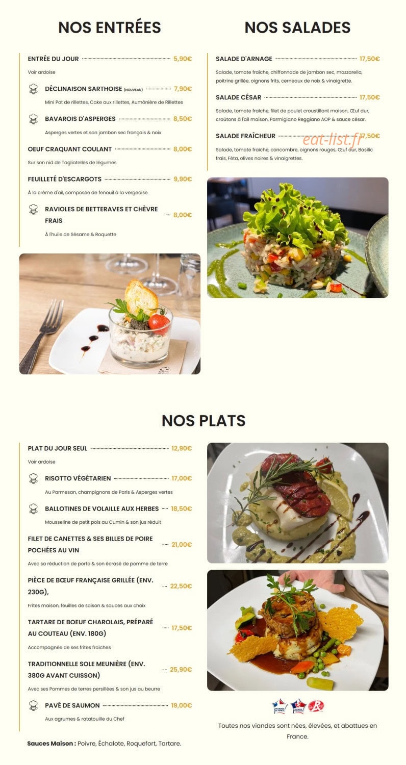 L'Adresse — carte page 1