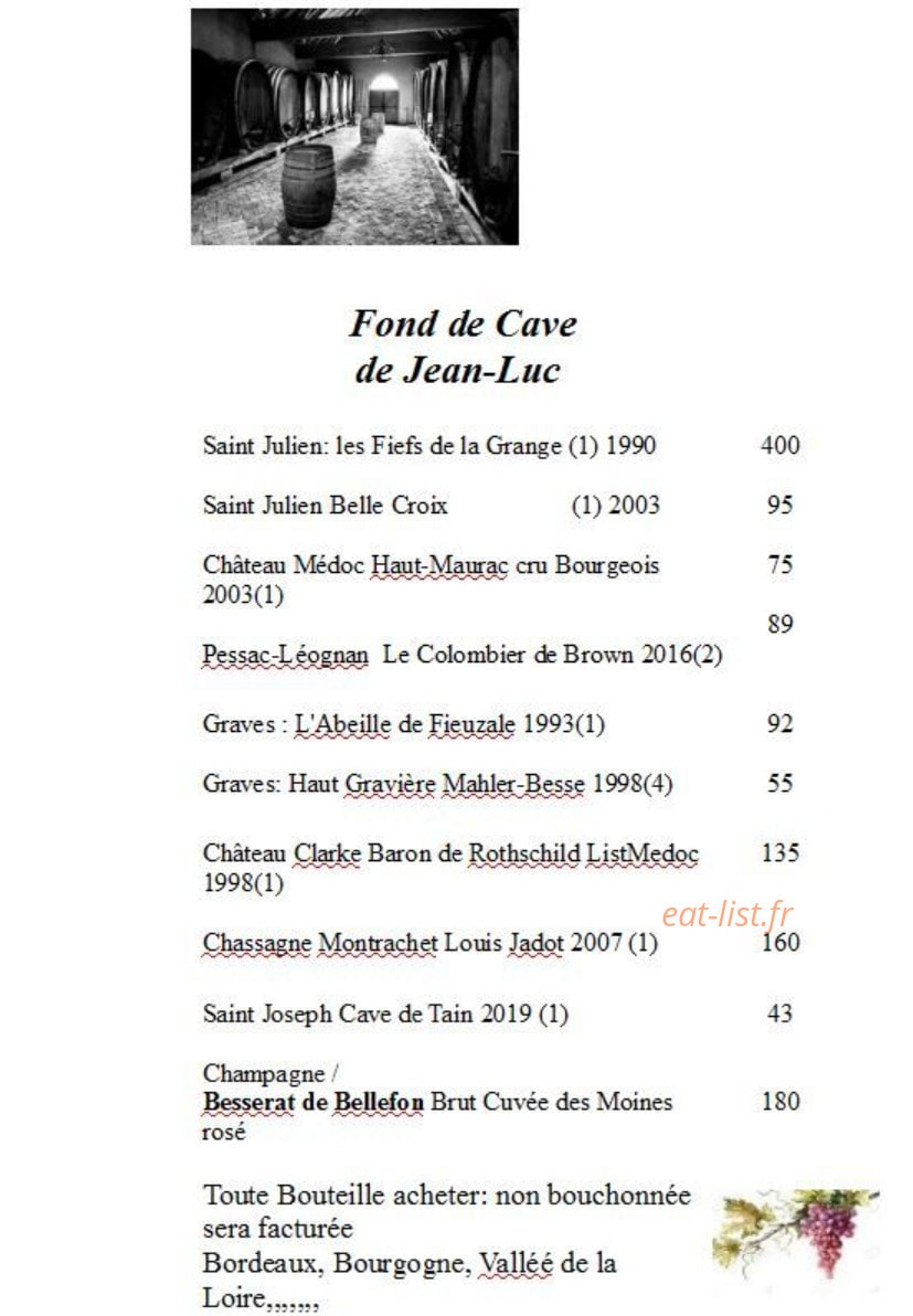 La Botte d'Asperges — carte page 5