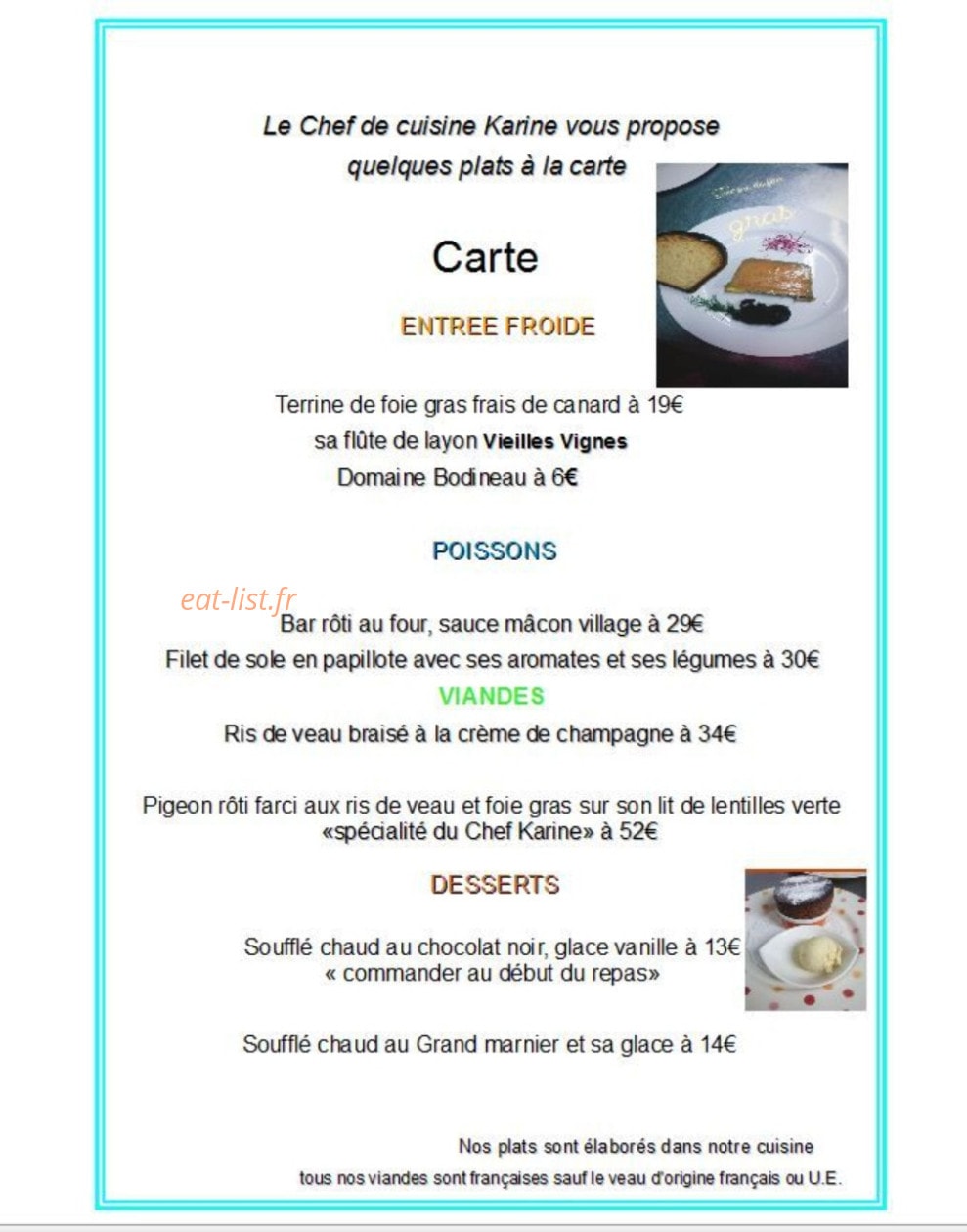 La Botte d'Asperges — carte page 3
