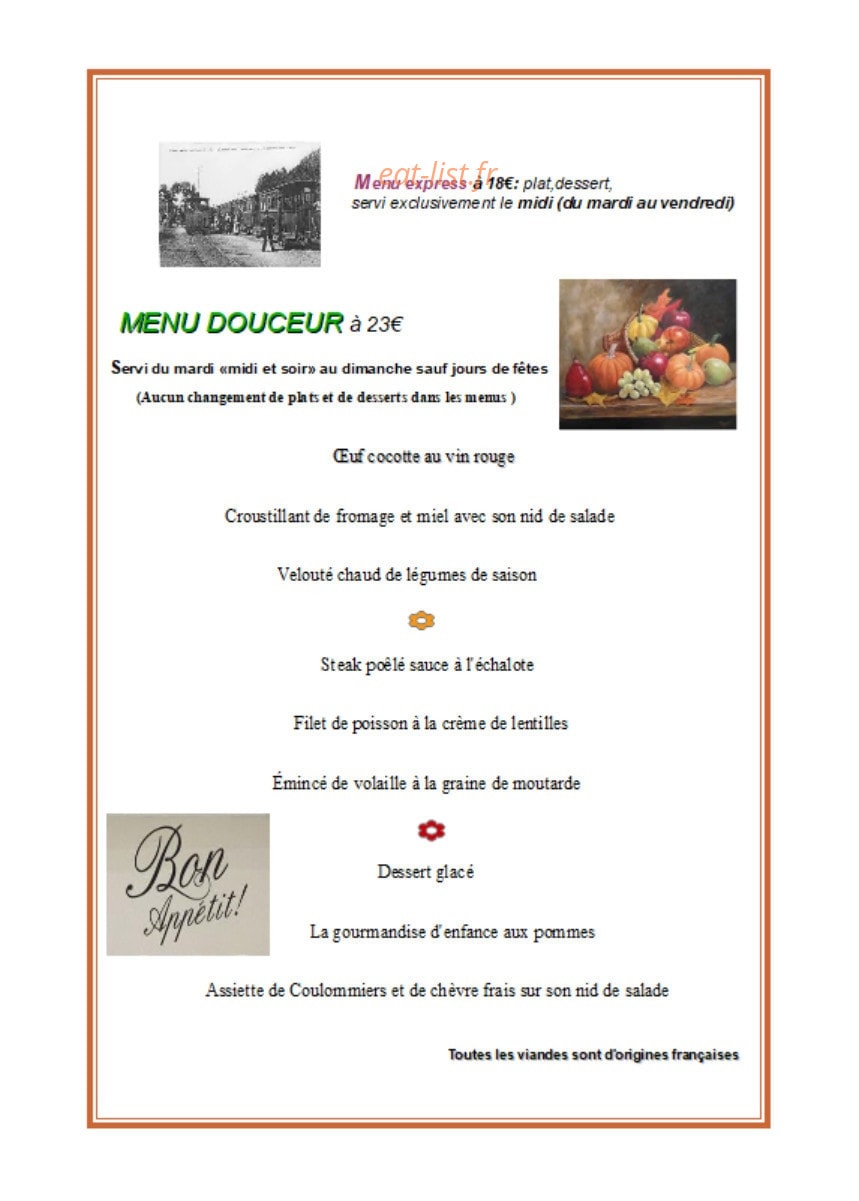 La Botte d'Asperges — carte page 1