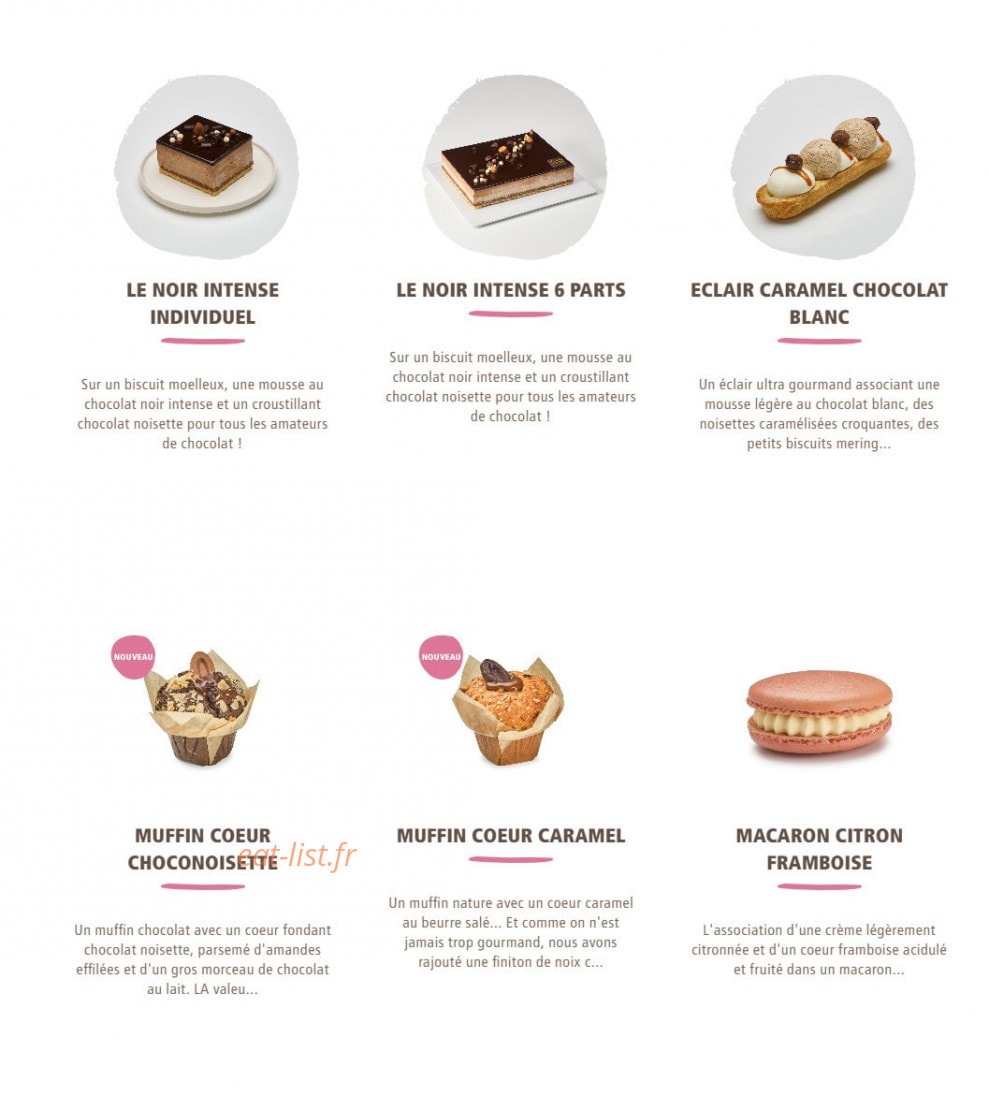 La Mie Câline — carte page 15