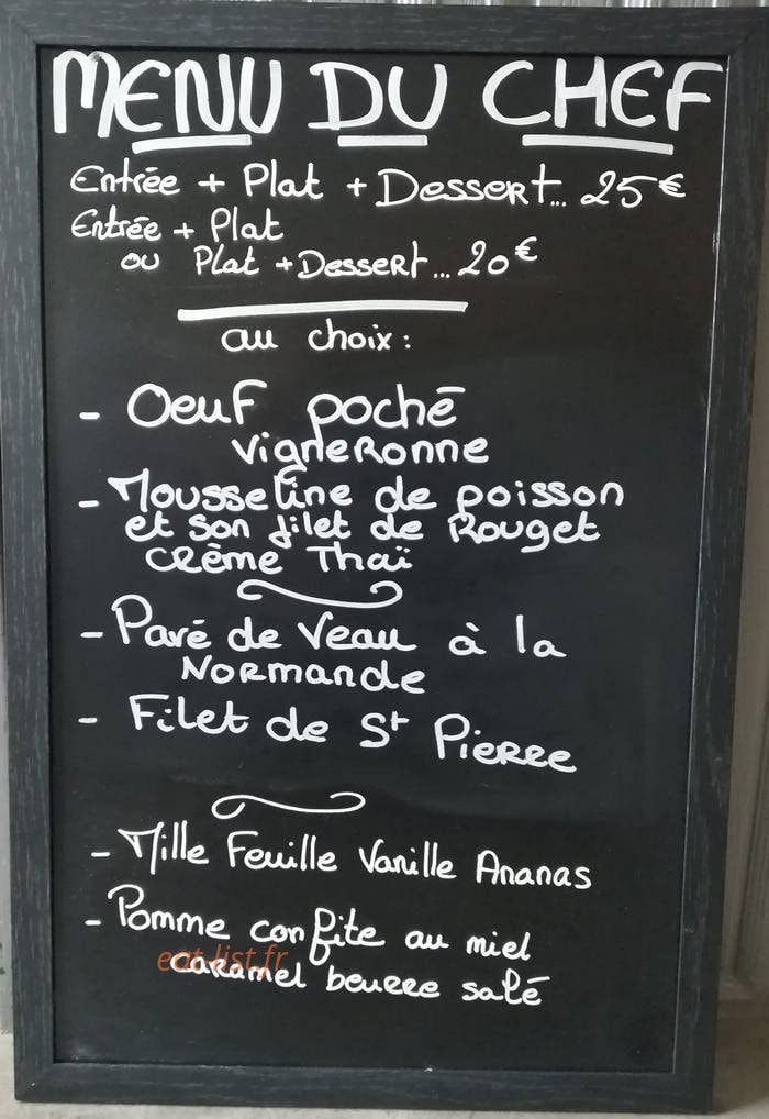 La Vieille Cloche — carte page 1
