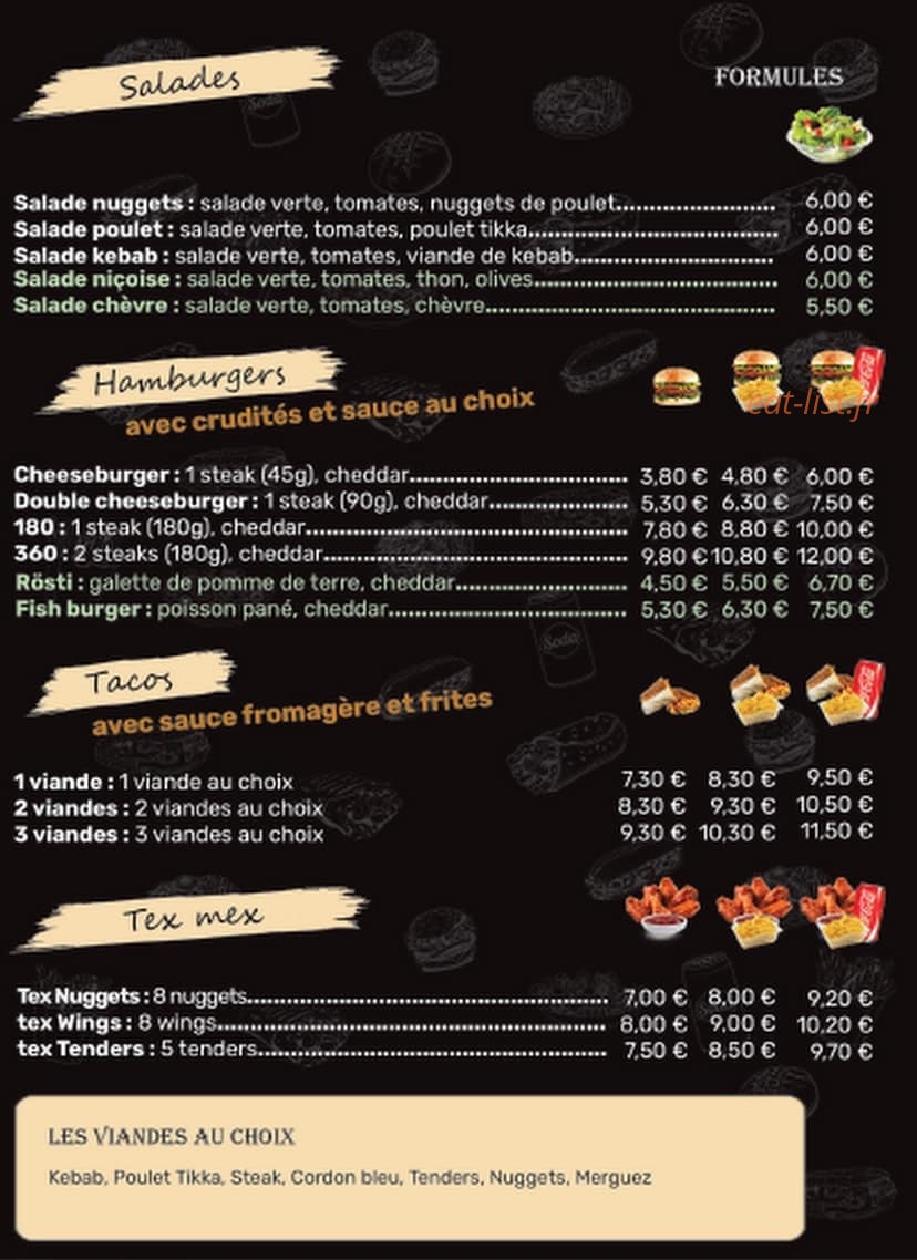 Pita Kebab Arnage — carte page 5