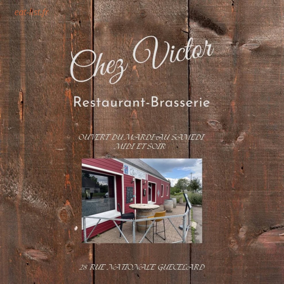 Chez Victor — carte page 1