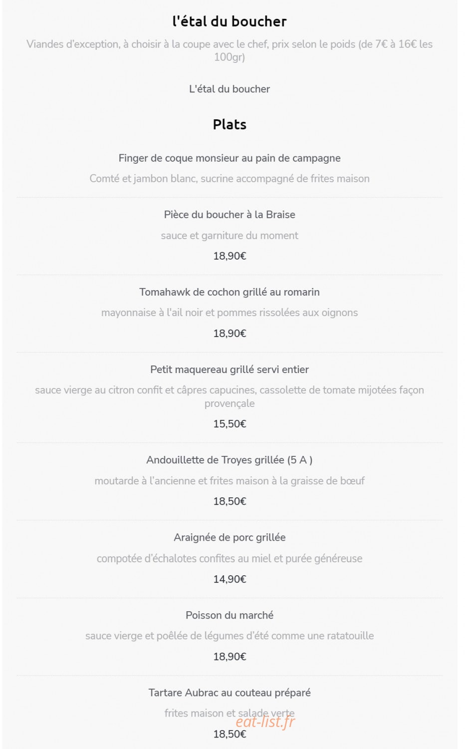 Bombance — carte page 4