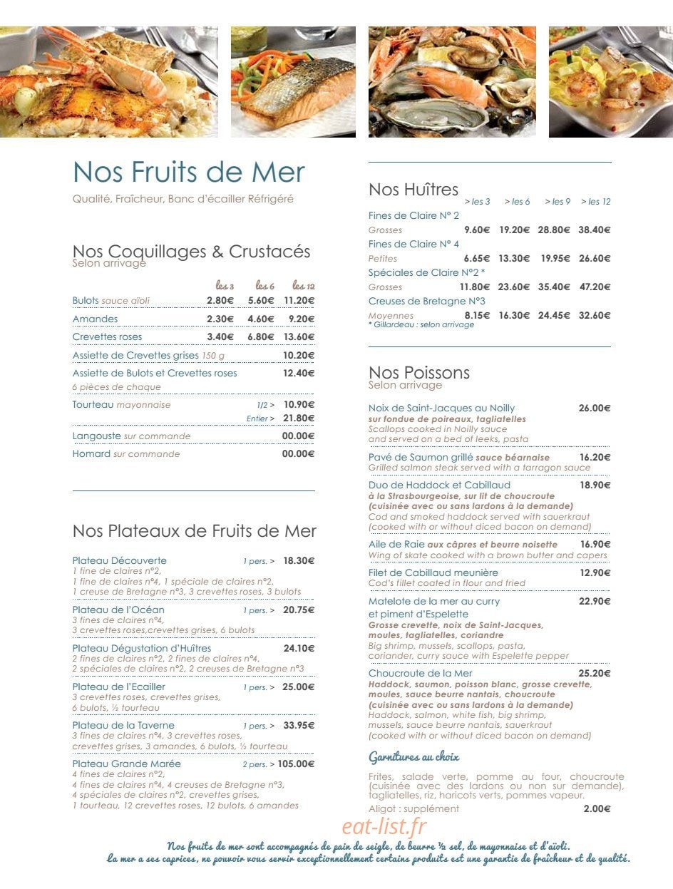 Les Relais d'Alsace — carte page 3