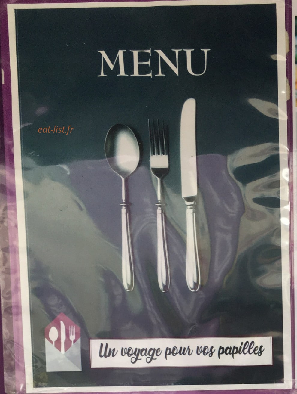 Le Purple — carte page 1