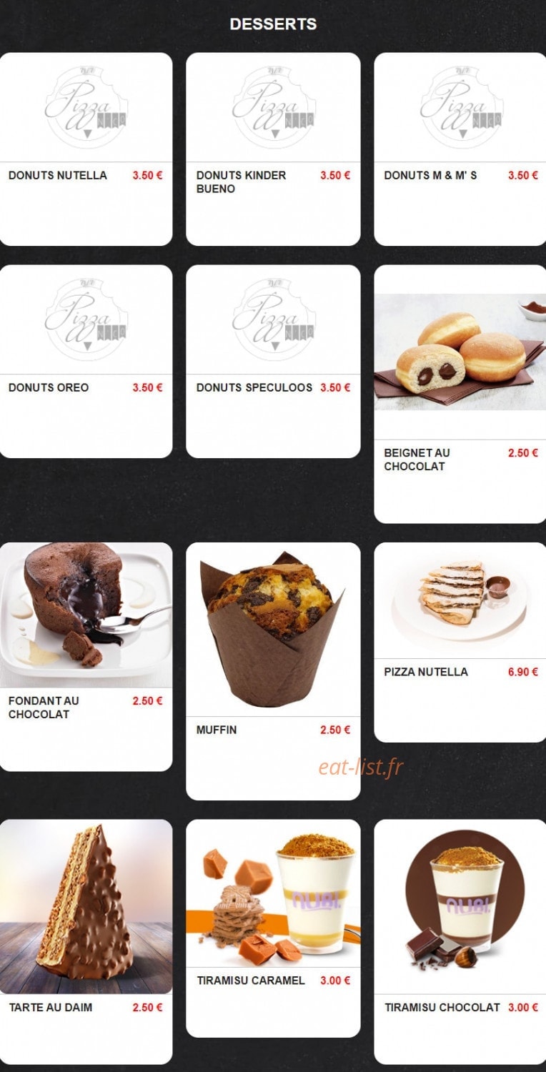 Pizza N'Co — carte page 6