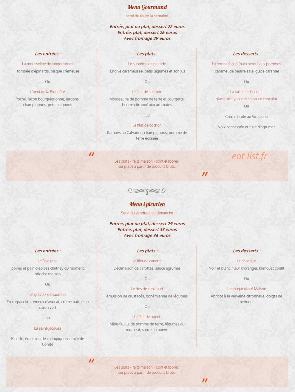 L'ardoise — carte page 2
