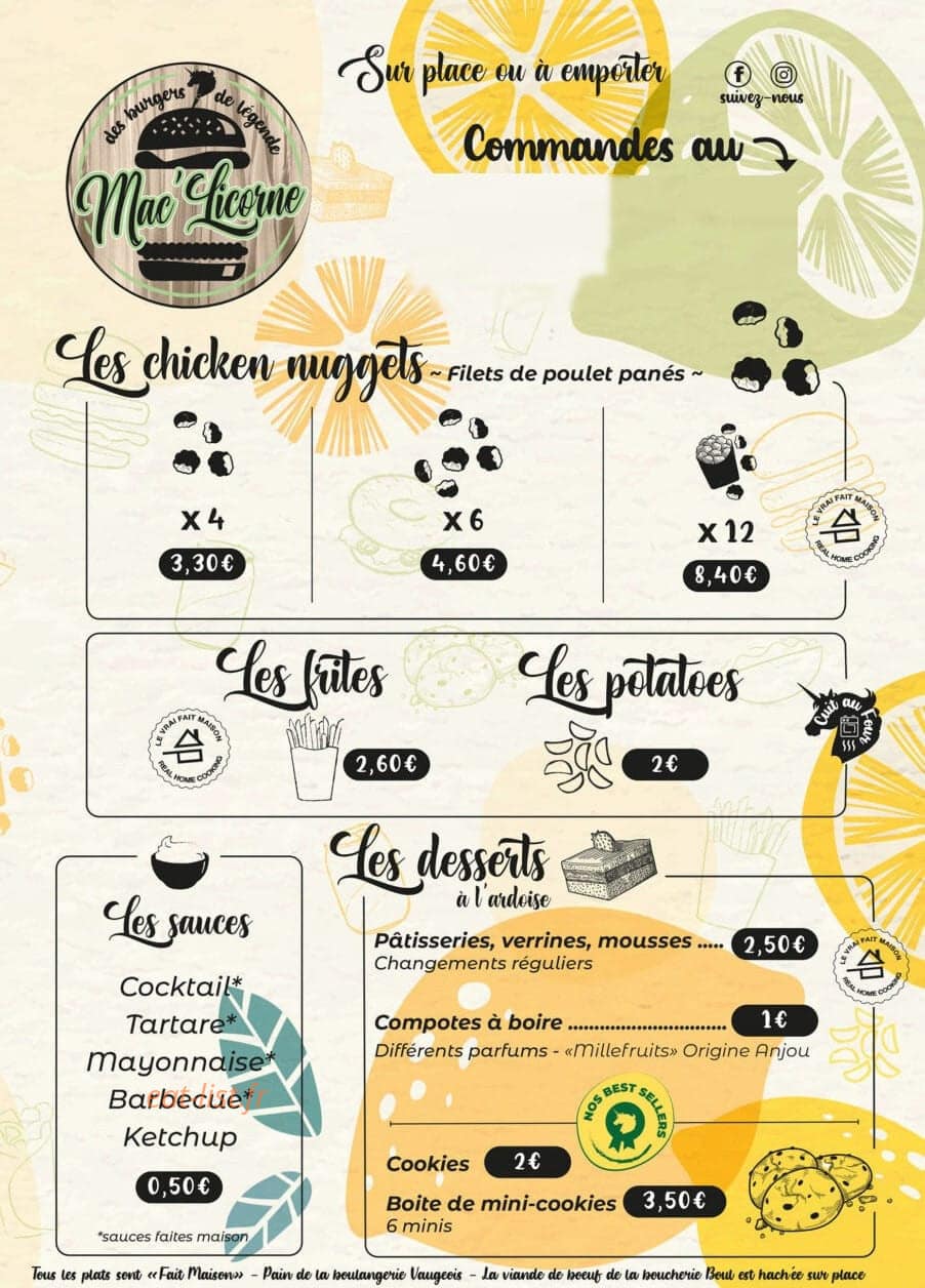 Mac'Licorne: — carte page 3