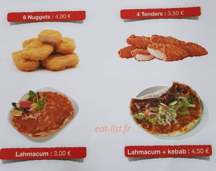 Doner Kebab — carte page 2